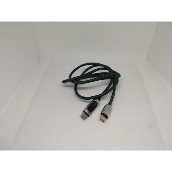 Baseus 60W/100W USB C to Type C Charger Cable Fast Charge Lead Laptop Data Cord - Picture 1 of 9